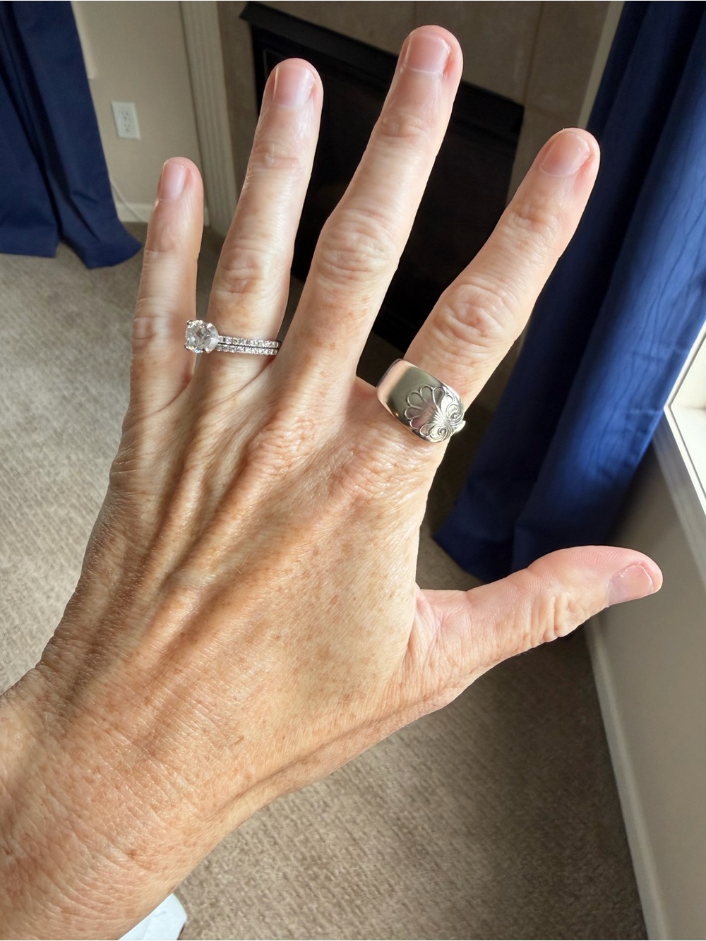 Shell Spoon Ring - Picture 6 of 12